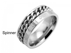 HY Wholesale Rings Jewelry 316L Stainless Steel Jewelry Rings-HY0156R0466