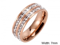 HY Wholesale Rings Jewelry 316L Stainless Steel Jewelry Rings-HY0156R0407