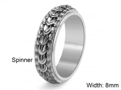 HY Wholesale Rings Jewelry 316L Stainless Steel Jewelry Rings-HY0156R0384