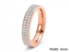 HY Wholesale Rings Jewelry 316L Stainless Steel Jewelry Rings-HY0156R0036