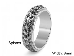 HY Wholesale Rings Jewelry 316L Stainless Steel Jewelry Rings-HY0156R0201