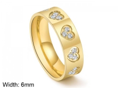 HY Wholesale Rings Jewelry 316L Stainless Steel Jewelry Rings-HY0156R0267