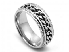 HY Wholesale Rings Jewelry 316L Stainless Steel Jewelry Rings-HY0156R0044