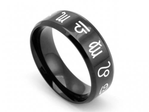 HY Wholesale Rings Jewelry 316L Stainless Steel Jewelry Rings-HY0156R0472