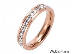 HY Wholesale Rings Jewelry 316L Stainless Steel Jewelry Rings-HY0156R0404