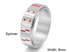HY Wholesale Rings Jewelry 316L Stainless Steel Jewelry Rings-HY0156R0428