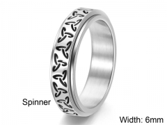 HY Wholesale Rings Jewelry 316L Stainless Steel Jewelry Rings-HY0156R0117