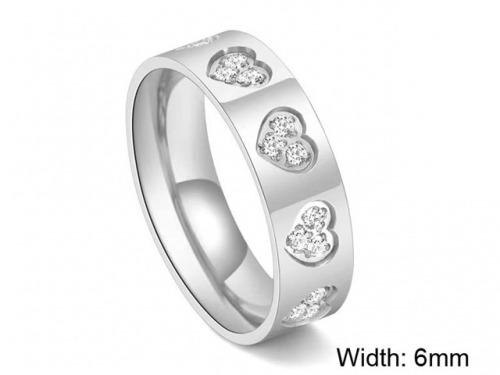 HY Wholesale Rings Jewelry 316L Stainless Steel Jewelry Rings-HY0156R0265