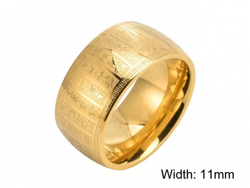 HY Wholesale Rings Jewelry 316L Stainless Steel Jewelry Rings-HY0156R0461