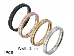 HY Wholesale Rings Jewelry 316L Stainless Steel Jewelry Rings-HY0156R0455