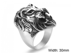 HY Wholesale Rings Jewelry 316L Stainless Steel Jewelry Rings-HY0156R0017
