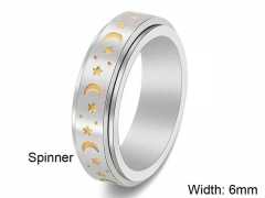 HY Wholesale Rings Jewelry 316L Stainless Steel Jewelry Rings-HY0156R0009