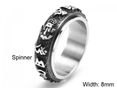 HY Wholesale Rings Jewelry 316L Stainless Steel Jewelry Rings-HY0156R0379