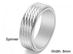 HY Wholesale Rings Jewelry 316L Stainless Steel Jewelry Rings-HY0156R0139