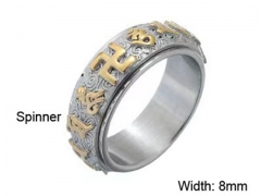 HY Wholesale Rings Jewelry 316L Stainless Steel Jewelry Rings-HY0156R0357