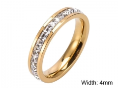 HY Wholesale Rings Jewelry 316L Stainless Steel Jewelry Rings-HY0156R0403