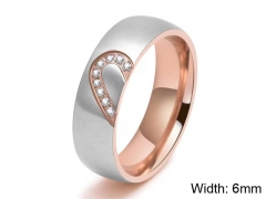 HY Wholesale Rings Jewelry 316L Stainless Steel Jewelry Rings-HY0156R0425
