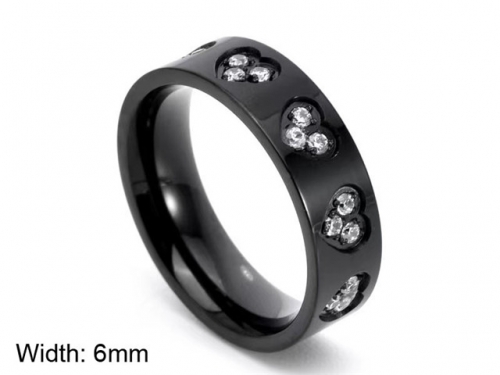 HY Wholesale Rings Jewelry 316L Stainless Steel Jewelry Rings-HY0156R0269