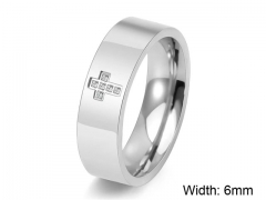 HY Wholesale Rings Jewelry 316L Stainless Steel Jewelry Rings-HY0156R0061