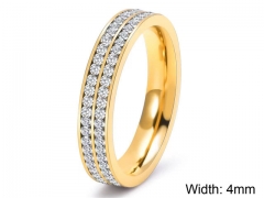 HY Wholesale Rings Jewelry 316L Stainless Steel Jewelry Rings-HY0156R0035