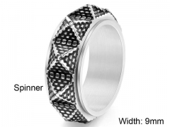 HY Wholesale Rings Jewelry 316L Stainless Steel Jewelry Rings-HY0156R0376
