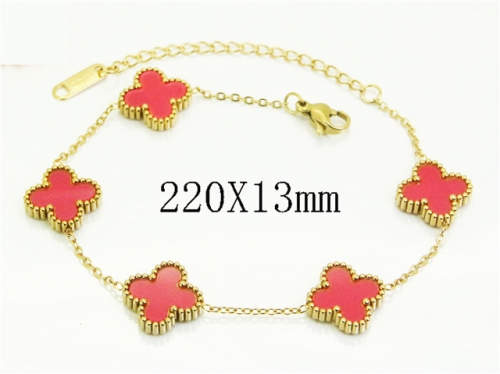HY Wholesale Bracelets 316L Stainless Steel Jewelry Bracelets-HY50B0096MS