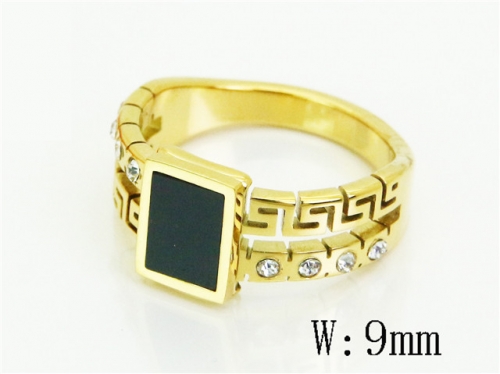 HY Wholesale Rings Jewelry Stainless Steel 316L Popular Rings-HY19R1411HEE