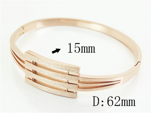 HY Wholesale Bangles Jewelry Stainless Steel 316L Popular Bangle-HY19B1192HJQ