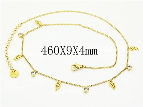 HY Wholesale Stainless Steel 316L Jewelry Popular Necklaces-HY32N0798HDD