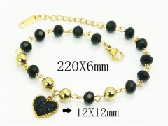 HY Wholesale Bracelets 316L Stainless Steel Jewelry Bracelets-HY24B0272QPO