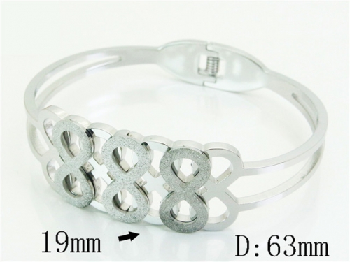 HY Wholesale Bangles Jewelry Stainless Steel 316L Popular Bangle-HY19B1202HJS