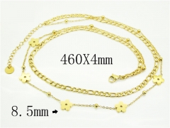 HY Wholesale Stainless Steel 316L Jewelry Popular Necklaces-HY32N0788HHX