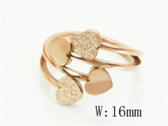 HY Wholesale Rings Jewelry Stainless Steel 316L Popular Rings-HY19R1391PS
