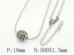 HY Wholesale Stainless Steel 316L Jewelry Popular Necklaces-HY12N0830GLL