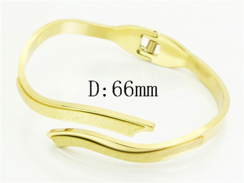 HY Wholesale Bangles Jewelry Stainless Steel 316L Popular Bangle-HY19B1251HJX