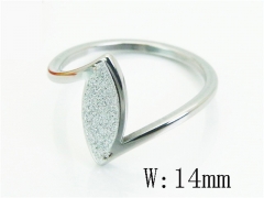 HY Wholesale Rings Jewelry Stainless Steel 316L Popular Rings-HY19R1379NB