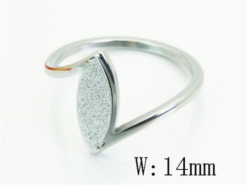 HY Wholesale Rings Jewelry Stainless Steel 316L Popular Rings-HY19R1379NB