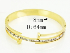 HY Wholesale Bangles Jewelry Stainless Steel 316L Popular Bangle-HY19B1278HME