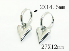 HY Wholesale Earrings 316L Stainless Steel Earrings Jewelry-HY30E1946ML