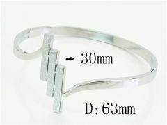 HY Wholesale Bangles Jewelry Stainless Steel 316L Popular Bangle-HY19B1232HID