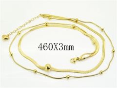 HY Wholesale Stainless Steel 316L Jewelry Popular Necklaces-HY32N0783HSS