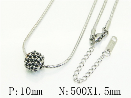 HY Wholesale Stainless Steel 316L Jewelry Popular Necklaces-HY12N0832ELL
