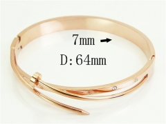 HY Wholesale Bangles Jewelry Stainless Steel 316L Popular Bangle-HY19B1282HLR