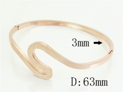 HY Wholesale Bangles Jewelry Stainless Steel 316L Popular Bangle-HY19B1243HJX