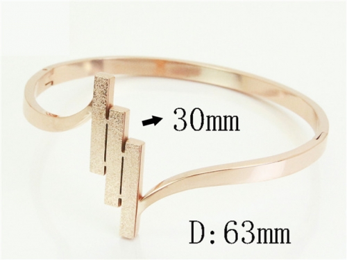 HY Wholesale Bangles Jewelry Stainless Steel 316L Popular Bangle-HY19B1234HJS