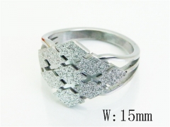 HY Wholesale Rings Jewelry Stainless Steel 316L Popular Rings-HY19R1376ND