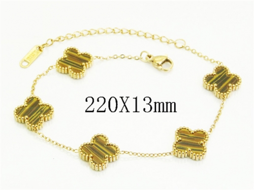 HY Wholesale Bracelets 316L Stainless Steel Jewelry Bracelets-HY50B0090ME