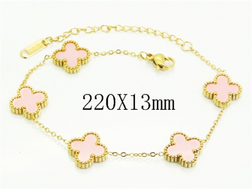 HY Wholesale Bracelets 316L Stainless Steel Jewelry Bracelets-HY50B0098MY