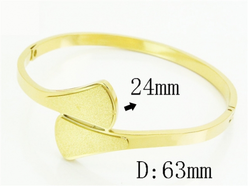 HY Wholesale Bangles Jewelry Stainless Steel 316L Popular Bangle-HY19B1245HJQ