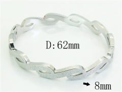 HY Wholesale Bangles Jewelry Stainless Steel 316L Popular Bangle-HY19B1256HJA